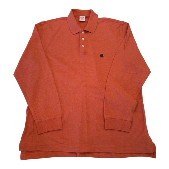 Brooks Brothers Long Sleeve Performance Polo Size L - Picture 1 of 3